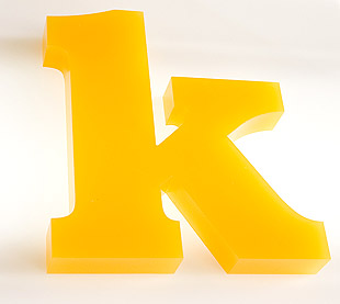 3D Buchstabe