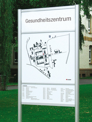 Schilder Aufsteller