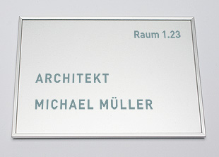 Türschild New Age
