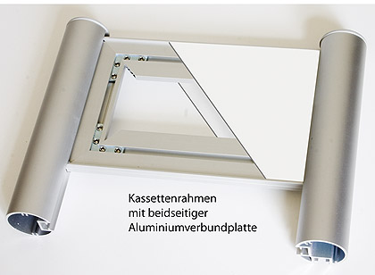 Aluminium Werbeaufsteller