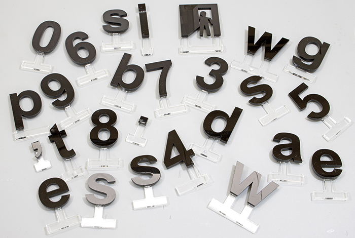 Steckbuchstaben System